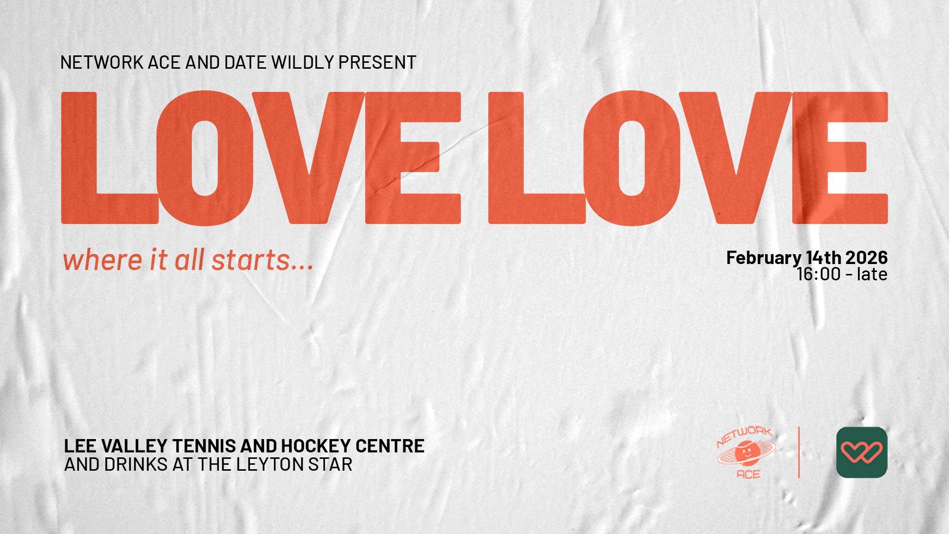 LOVE LOVE Valentine's Tennis Social