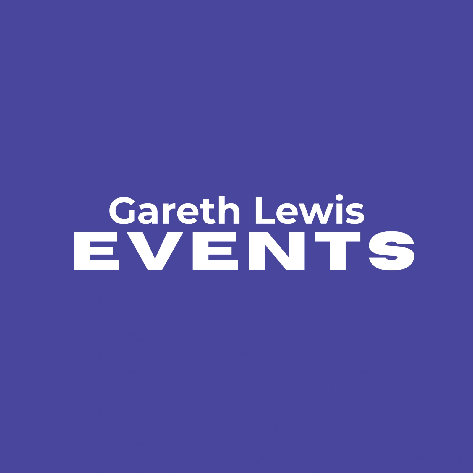 Gareth Lewis Events